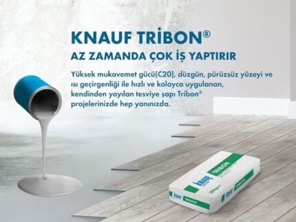 Tribon® - hazır tesviye şapı